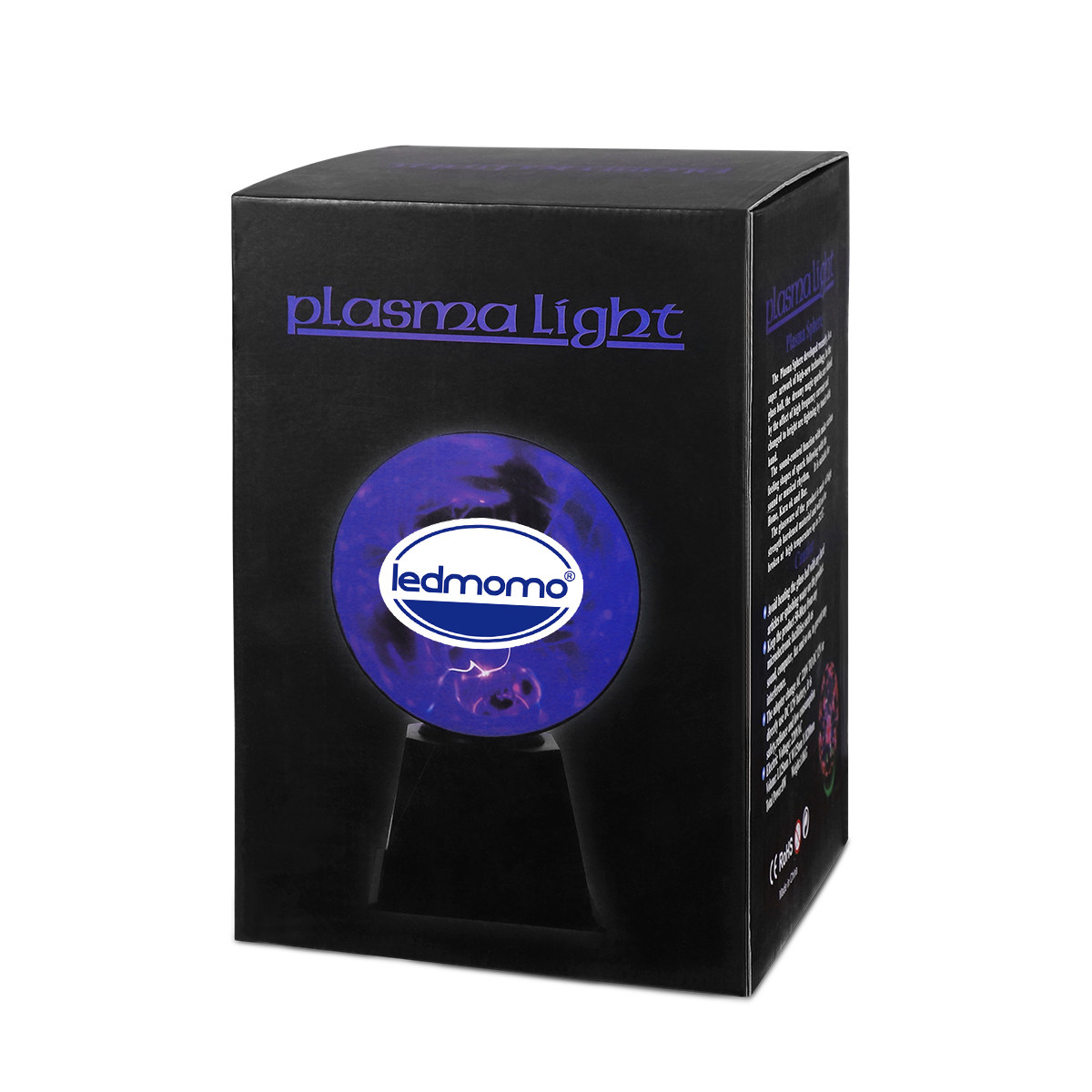 Globe Interactive Light - 8 Inch Voice Control Plasma Ball