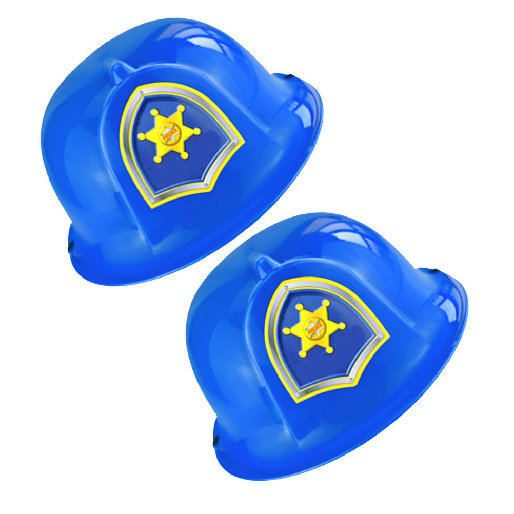 Kid Education - 2Pcs Kids Police Role-Play Hats Simulation
