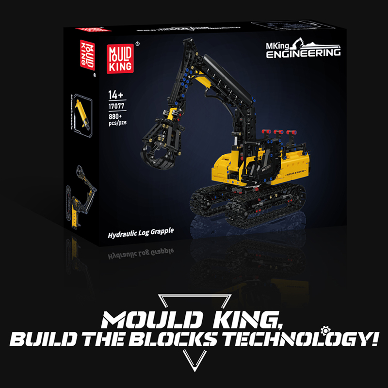 Kids Education Login - Technical MOC Bulldozer Excavator Building Block