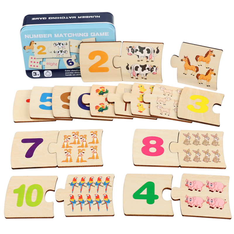 Kids Education App - Children Iron Box Number Enlightenment Paired