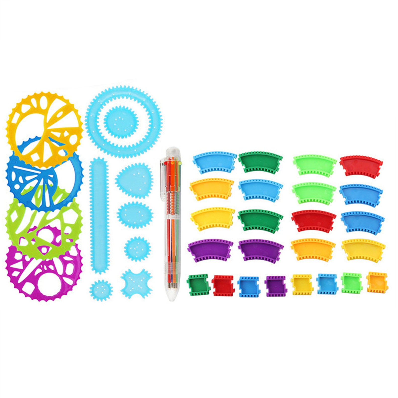 Colorful Spirograph Set Kids M - đánh giá và giá Kids Education Kit