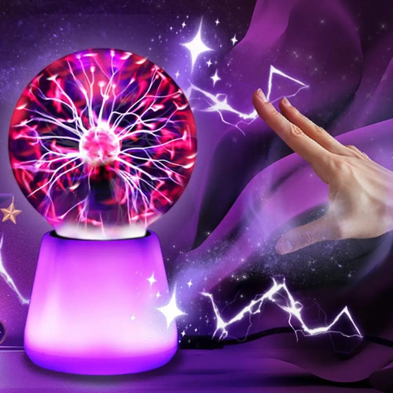 Plasma Ball Lamp Interactive T - đánh giá và giá Globe Interactive Light