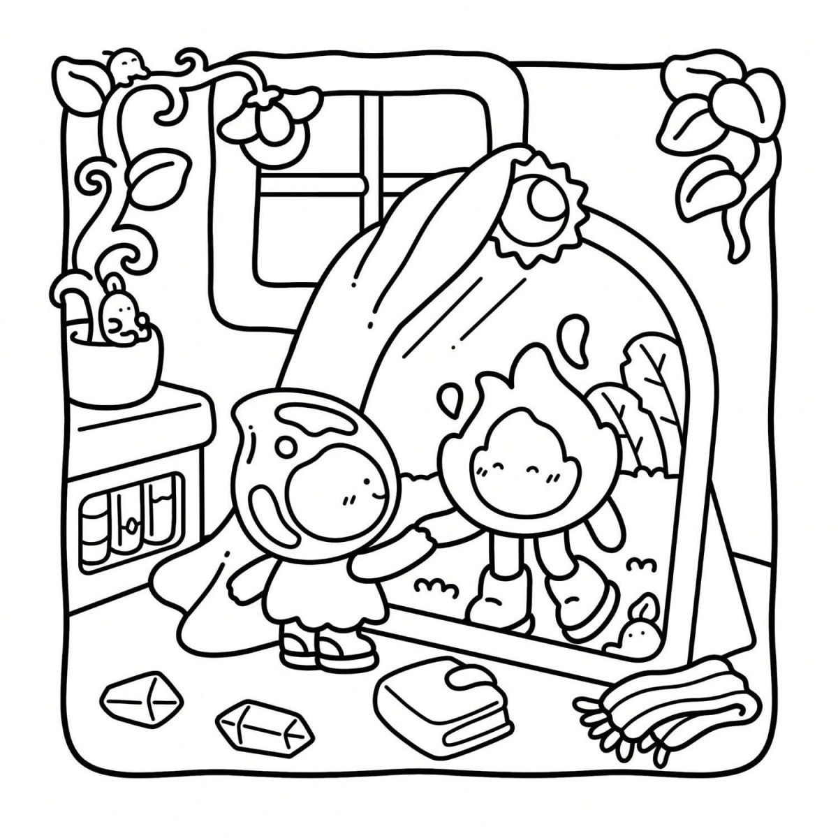 Dreamy Friends :Coloring Book  - đánh giá và giá Kids Education Kit