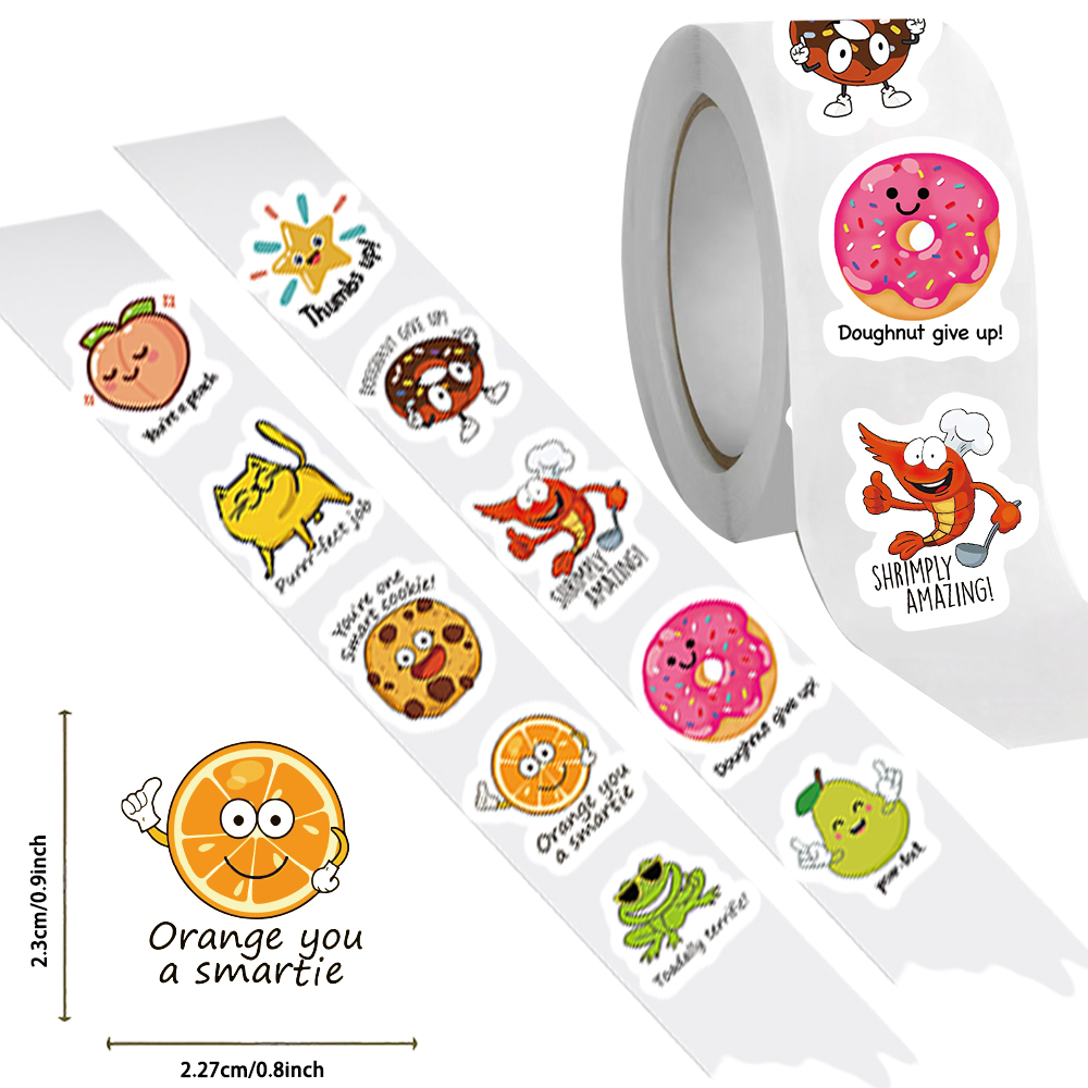 500pcs roll Cute Decal Student - đánh giá và giá Kids Education Motivation