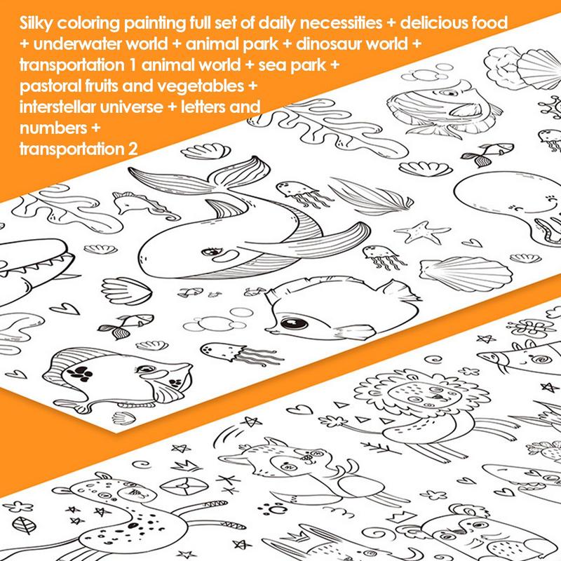 Coloring Paper Roll For Kids C - đánh giá và giá Kids Education Wallpaper