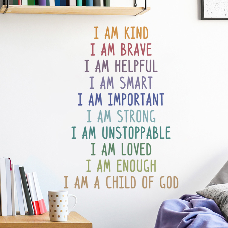 Positive Kid Classroom Wall Pi - đánh giá và giá Kids Education Motivation