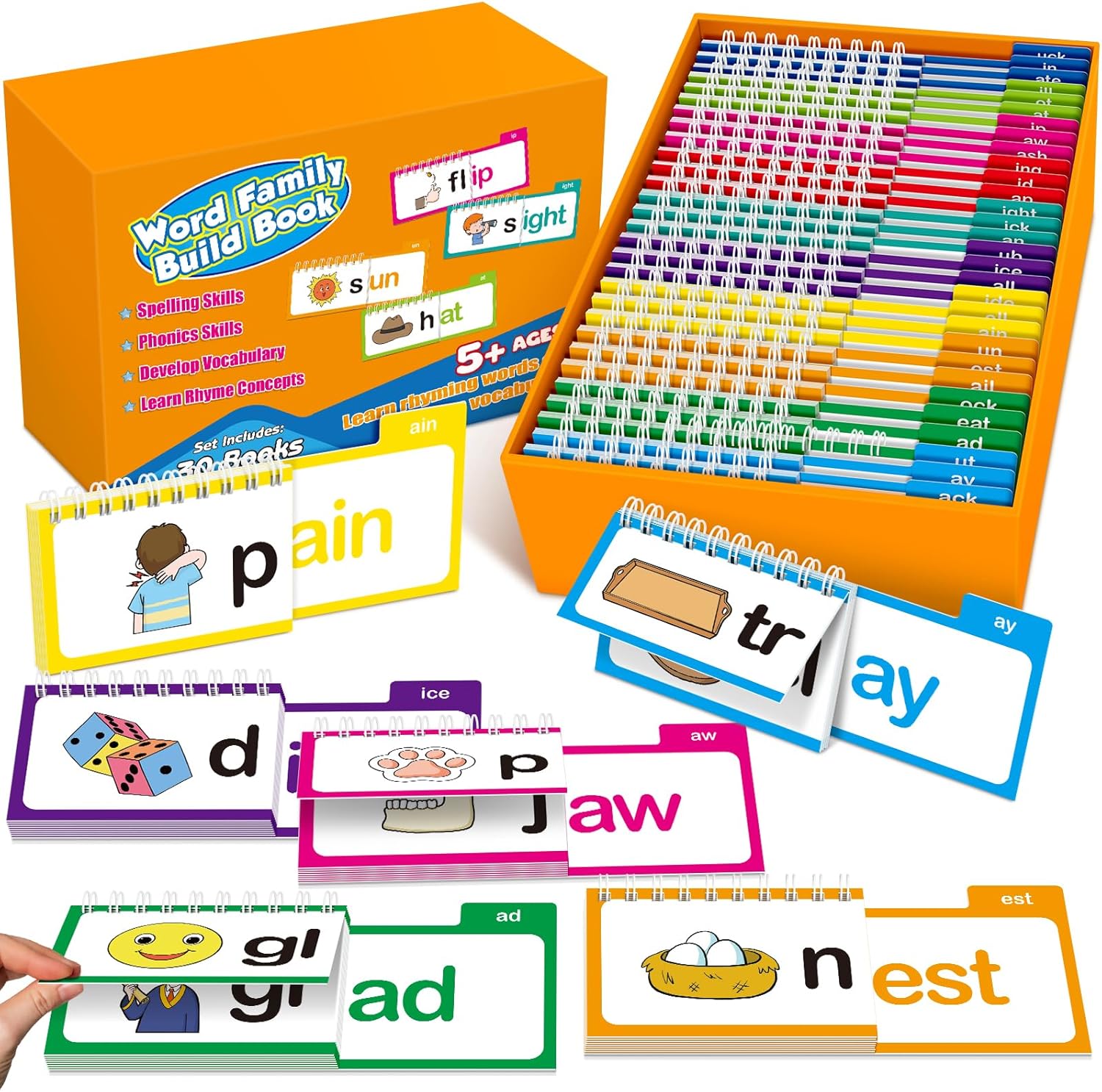Phonics Flash Cards Word Famil - đánh giá và giá Phonics Card Game