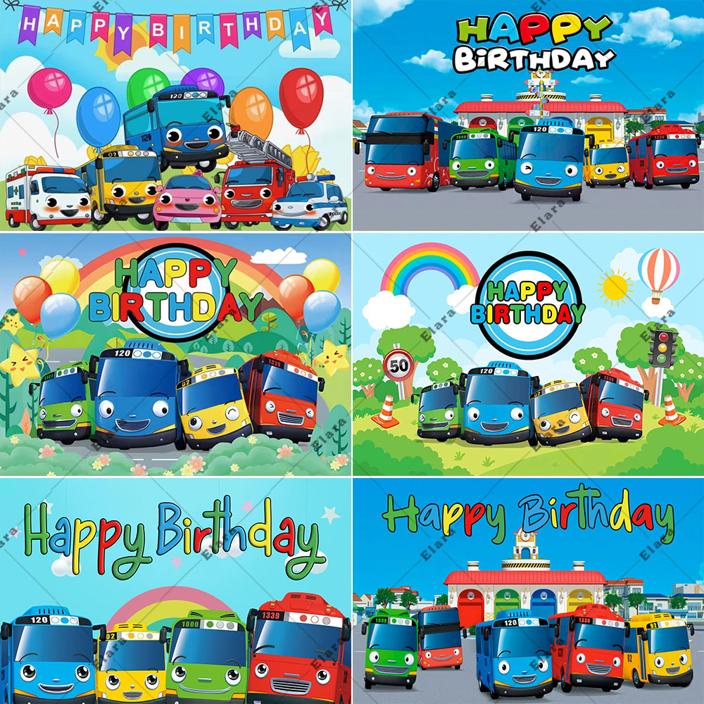 Cartoon Anime The Little Bus K - đánh giá và giá Kids Education Banner
