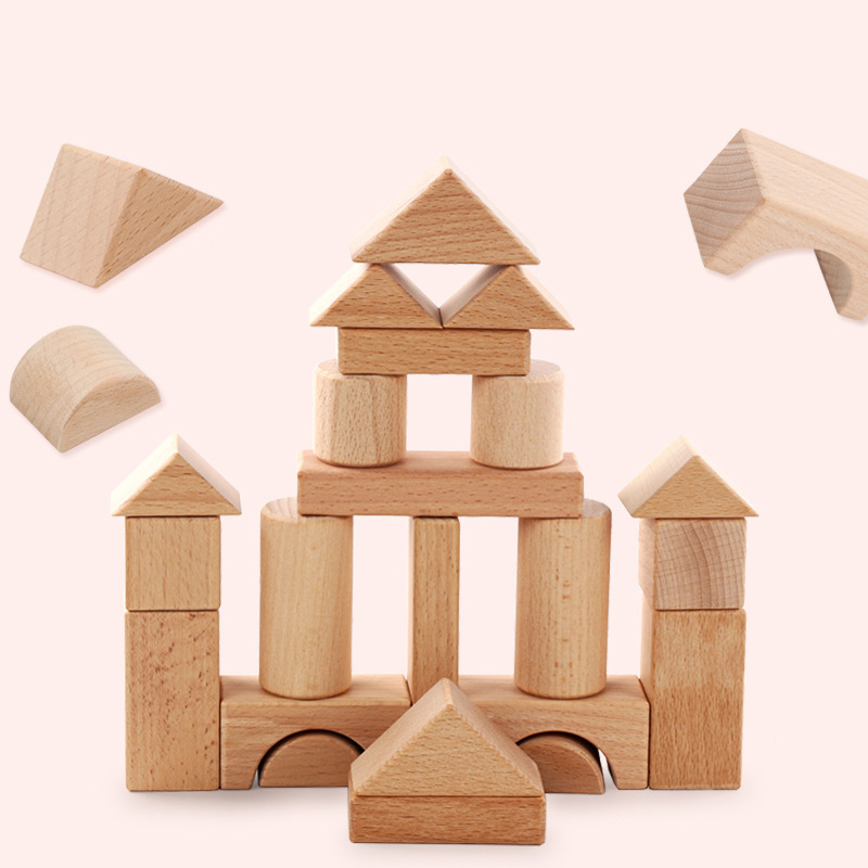 22 Chiếc Khối Xây Dựng Vân Sồi - đánh giá và giá Kids Education Login