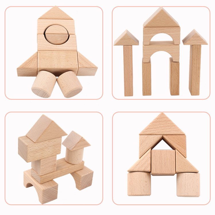 22 Chiếc Khối Xây Dựng Vân Sồi - đánh giá và giá Kids Education Login