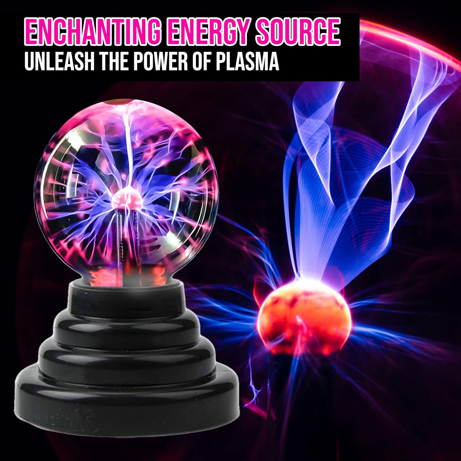 Plasma Ball Lamp, Activated St - đánh giá và giá Globe Interactive Light