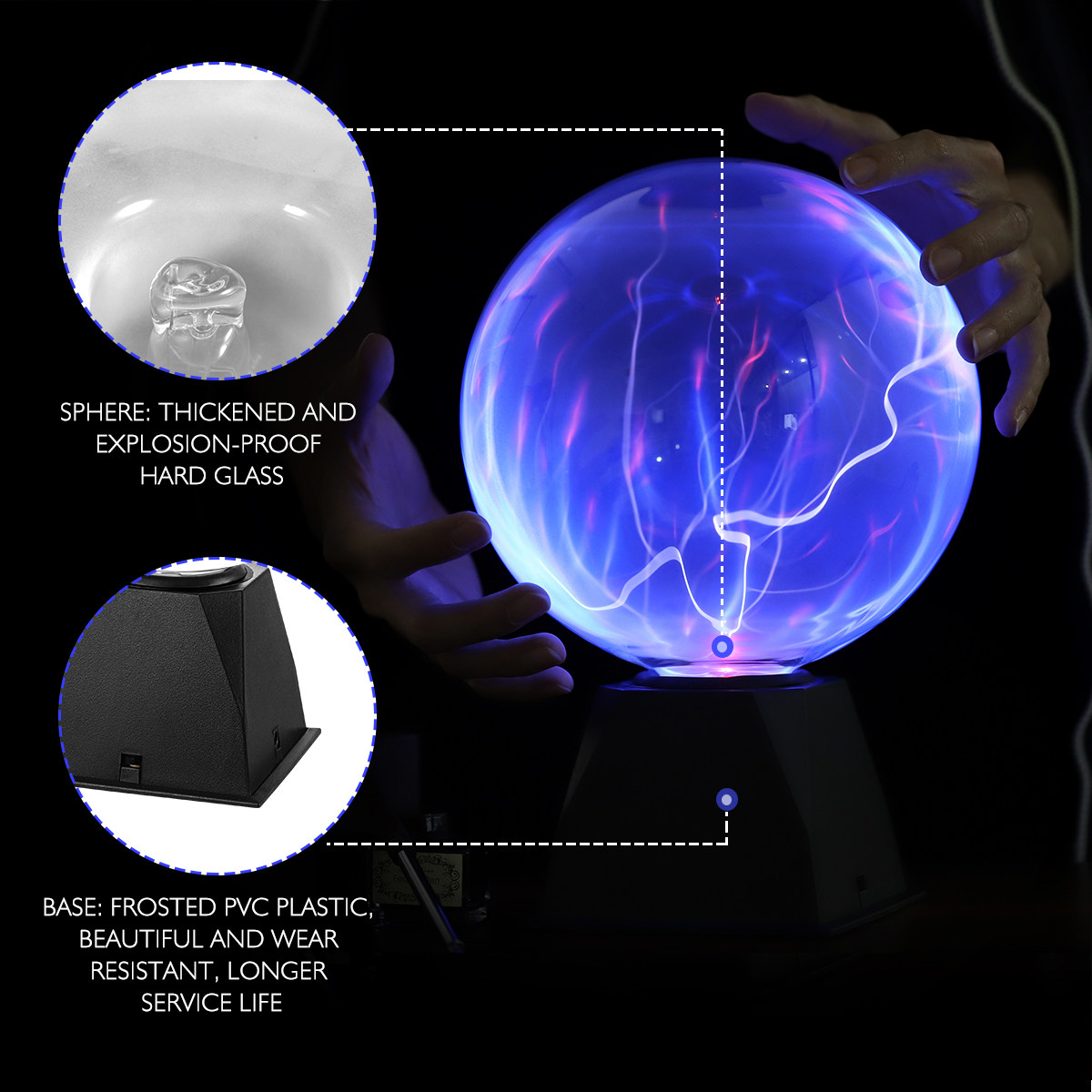 8 Inch Voice Control Plasma Ba - đánh giá và giá Globe Interactive Light