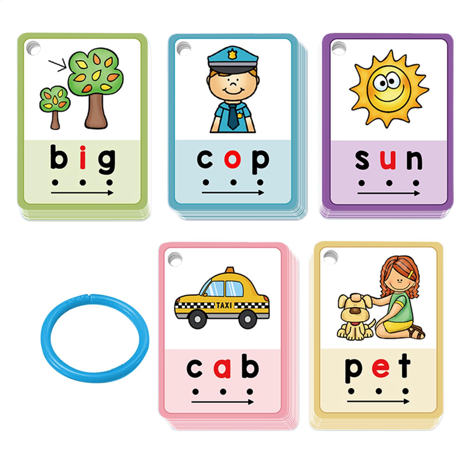 Montessori Kids English Words  - đánh giá và giá Phonics Card Game