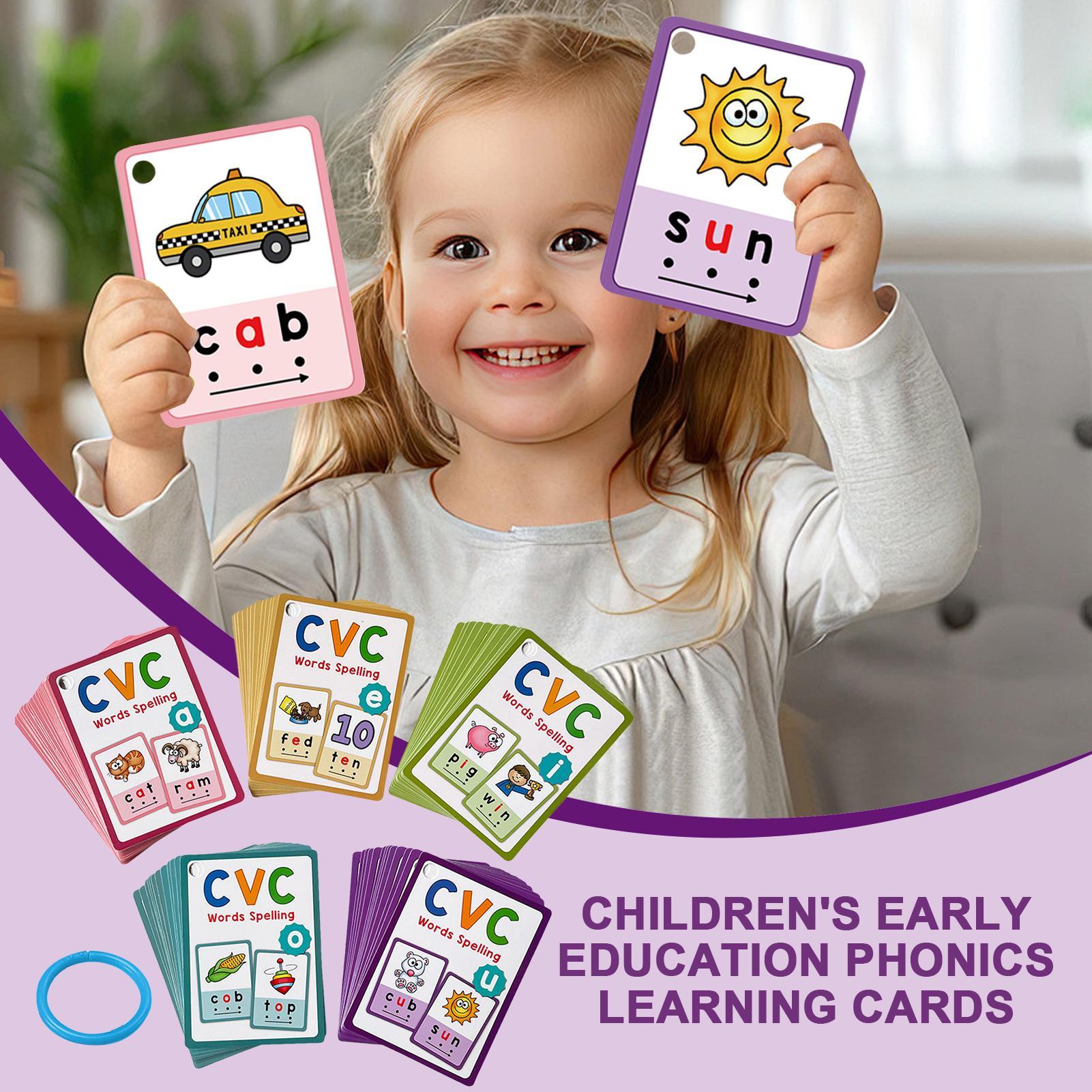Montessori Kids English Words  - đánh giá và giá Phonics Card Game