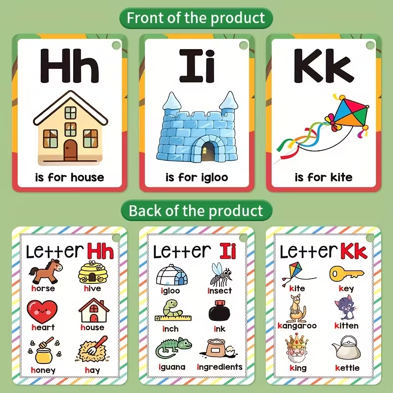 Alphabet Phonics Flash Cards f - đánh giá và giá Phonics Card Game