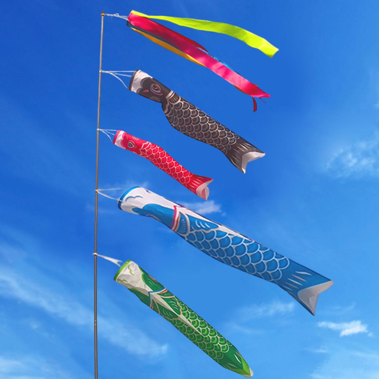 Blank Japanese Carp Flags Hand - đánh giá và giá Kids Education Banner