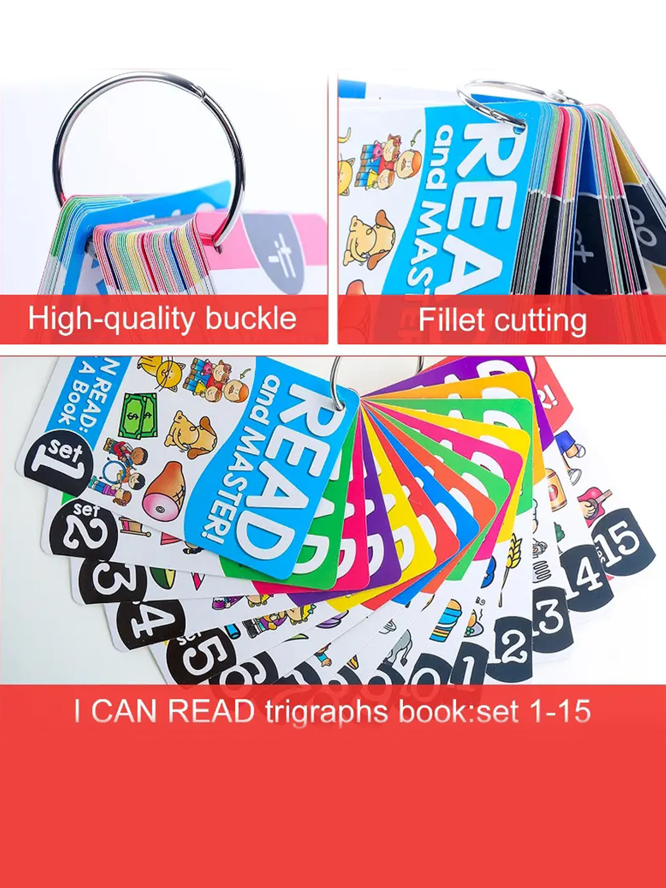 107 Groups I Can Read Phonics  - đánh giá và giá Phonics Card Game