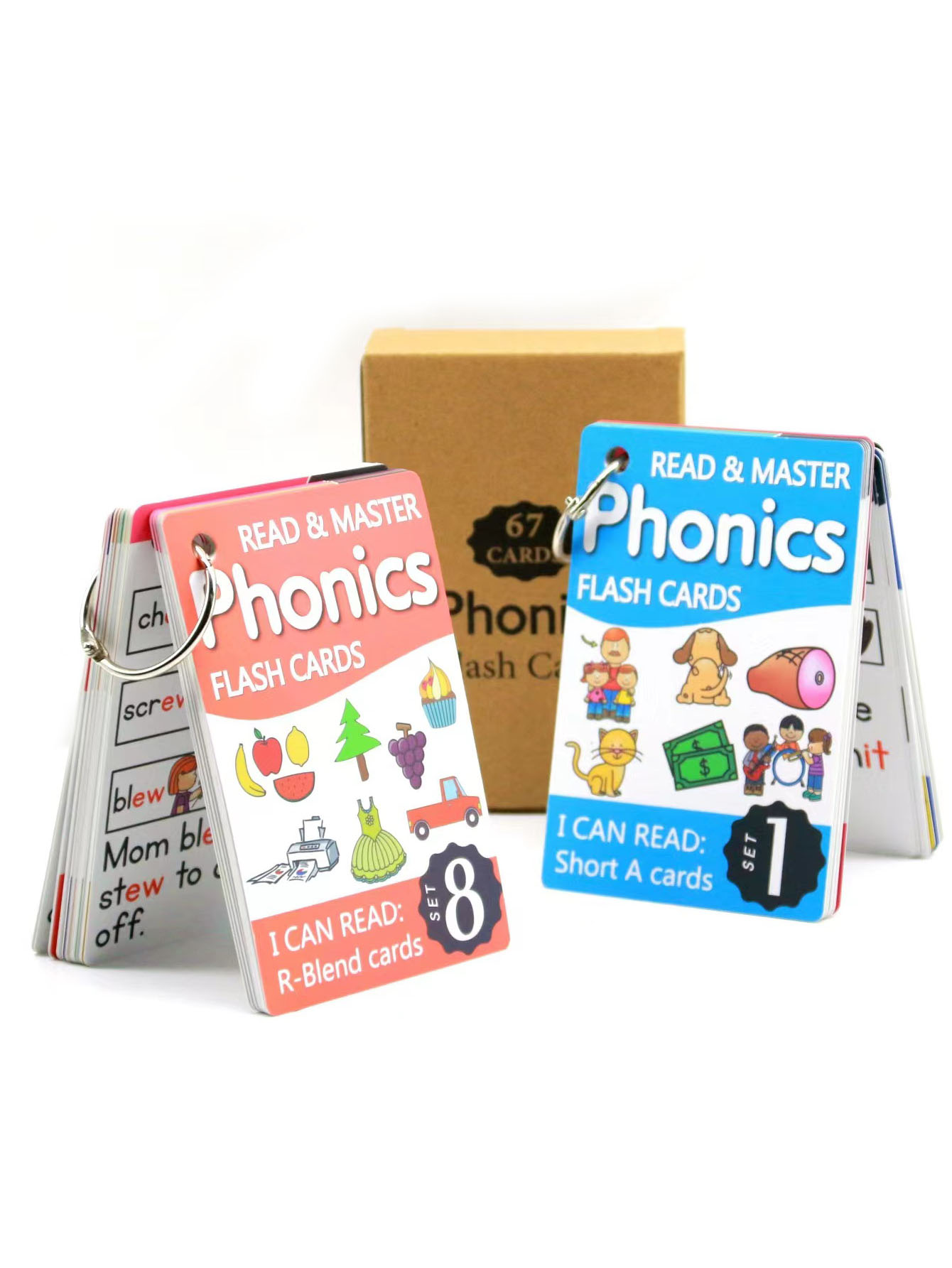 107 Groups I Can Read Phonics  - đánh giá và giá Phonics Card Game
