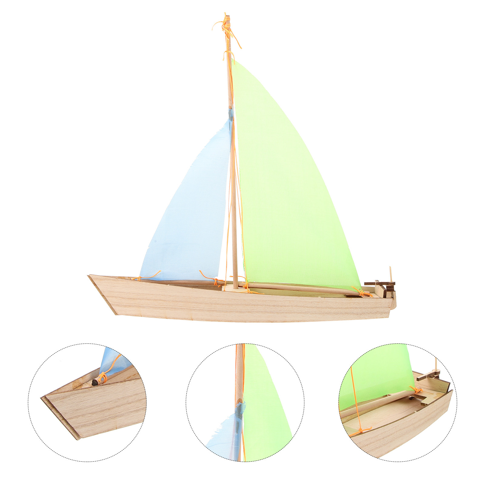 Wood Sailboat Assembly Kit DIY - đánh giá và giá Kids Education Kit