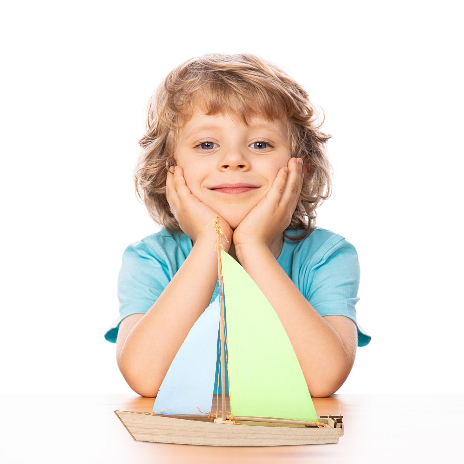 Wood Sailboat Assembly Kit DIY - đánh giá và giá Kids Education Kit