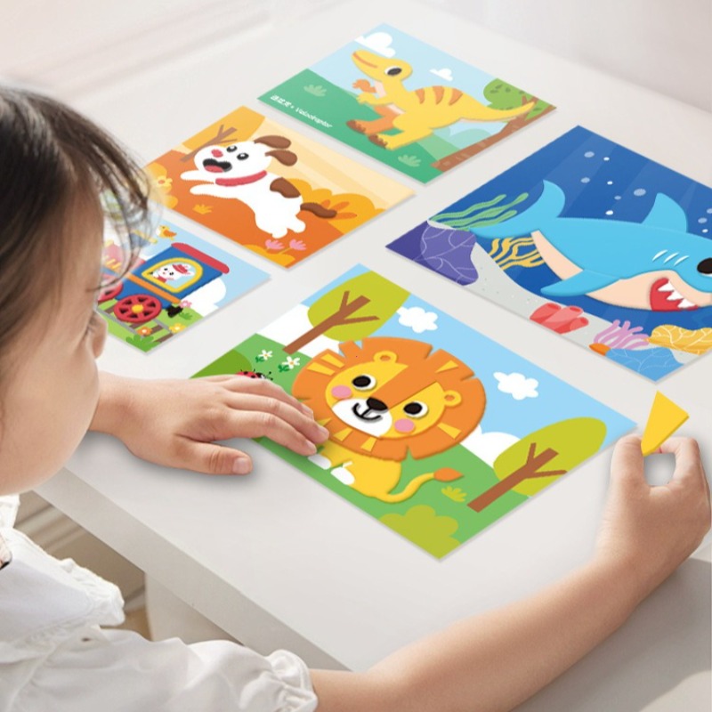 12Pcs/set 3D EVA Foam Sticker  - đánh giá và giá Kids Education Wallpaper