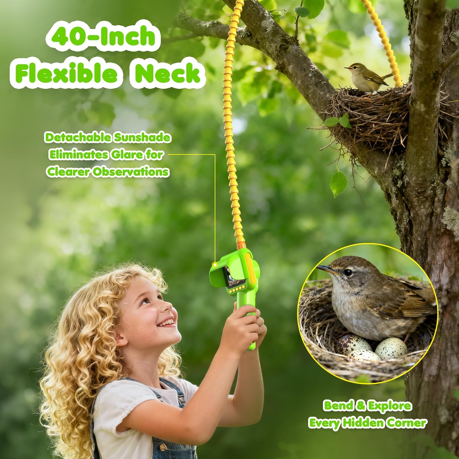 Endoscope for Kids, Borescope  - đánh giá và giá Kids Education Kit