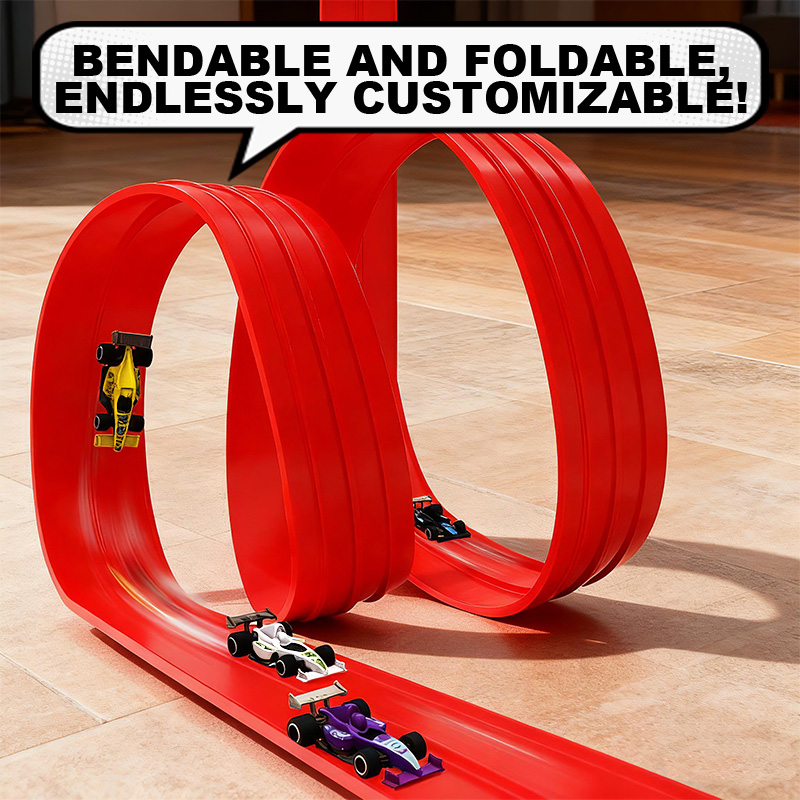 Free-assembly track car | Flex - đánh giá và giá Kids Educational Gadget