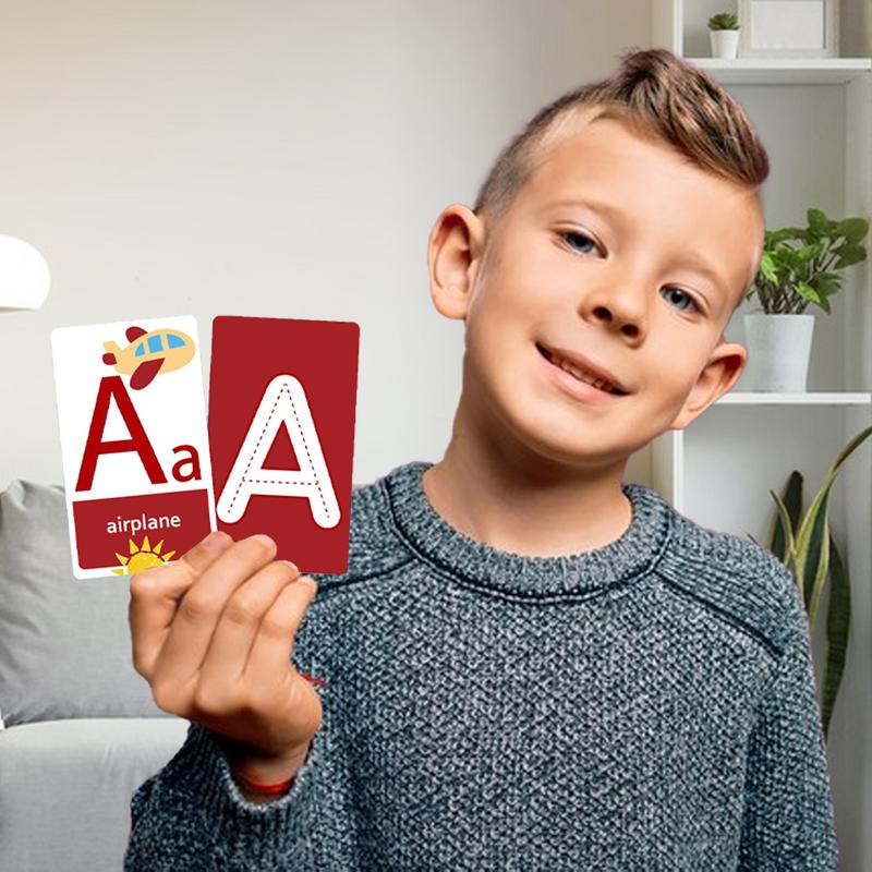 Alphabet Flash Cards Double-Si - đánh giá và giá Phonics Card Game