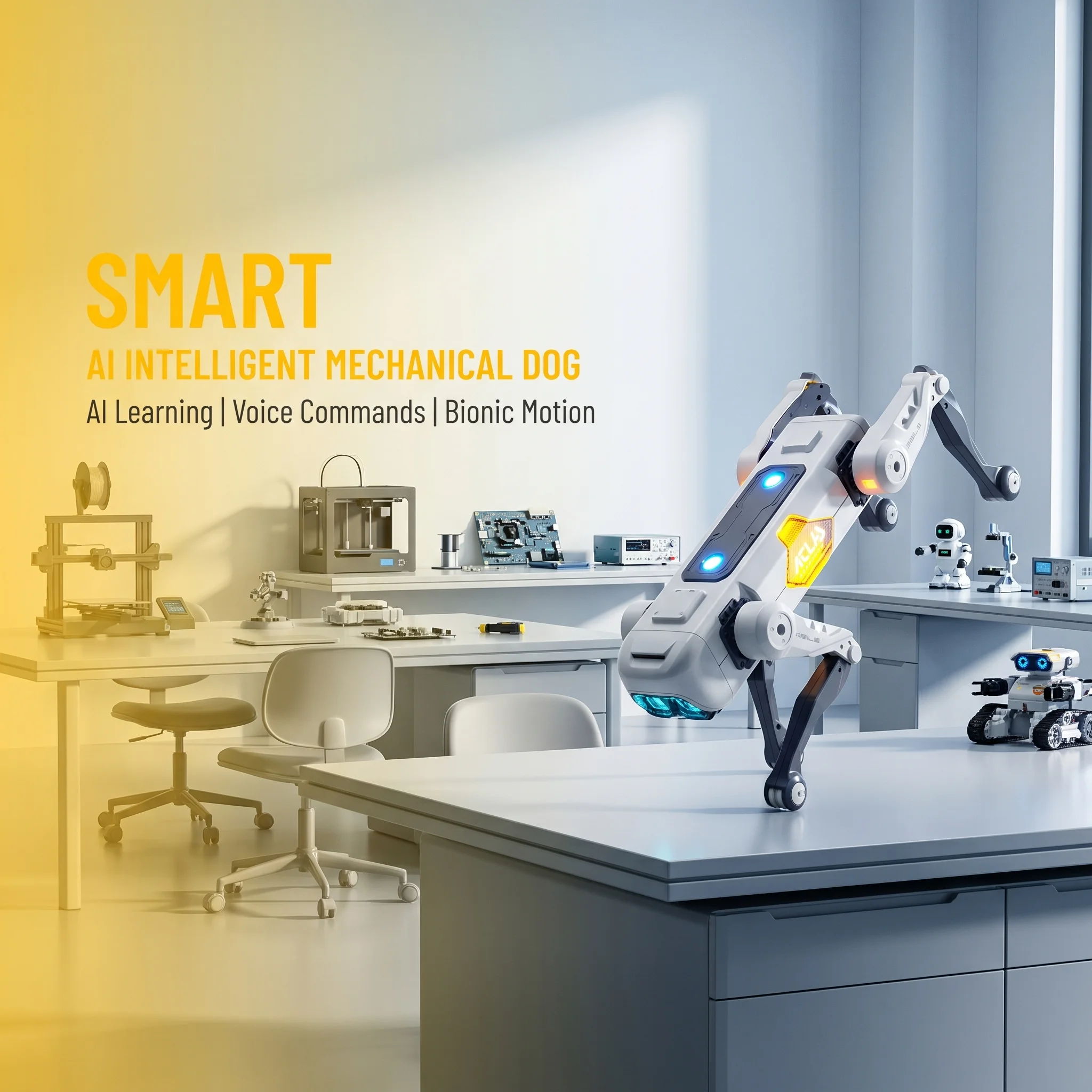 AI Smart Robot Dog, Voice & AP - đánh giá và giá Kid Education