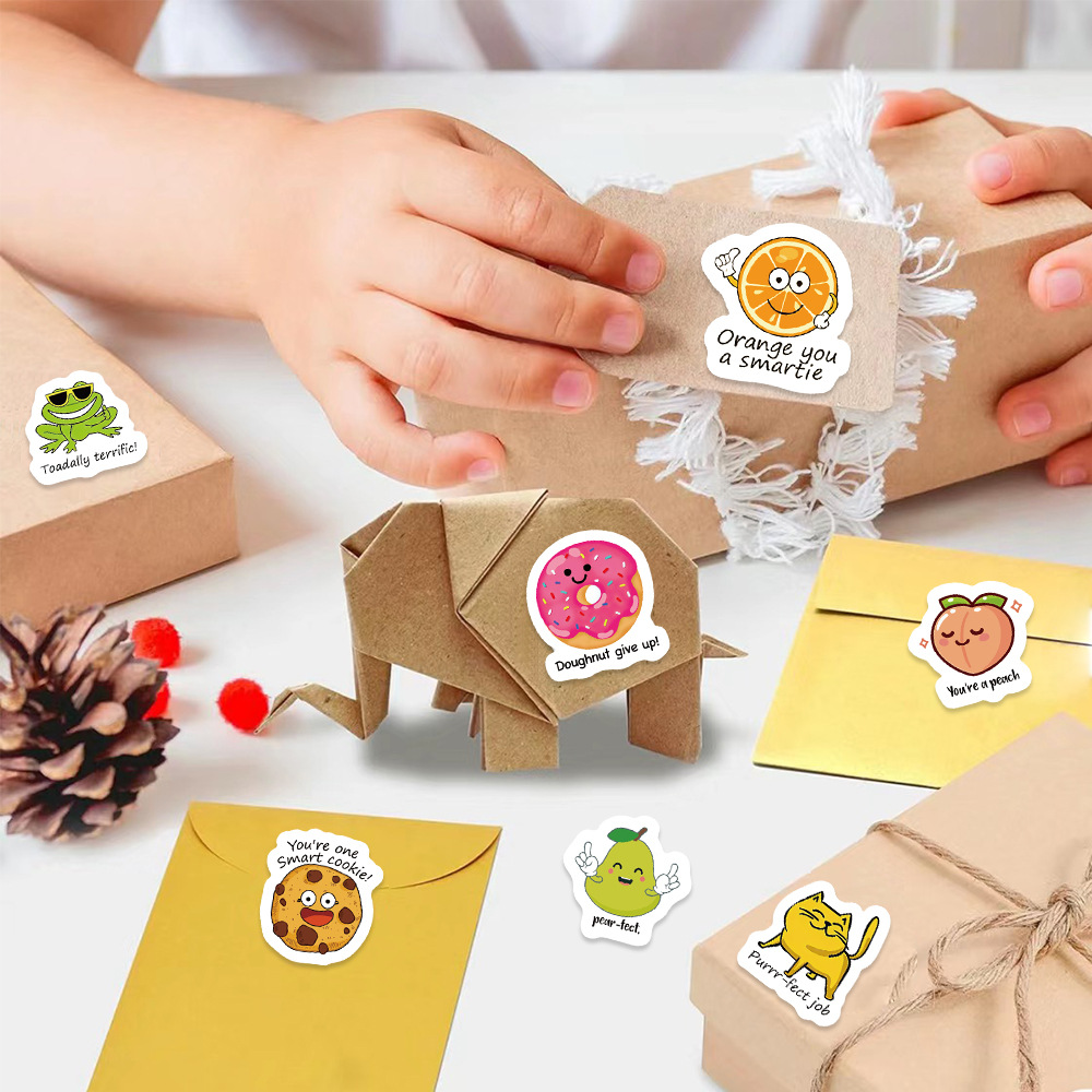100-500pcs Cute Decal Student  - đánh giá và giá Kids Education Motivation