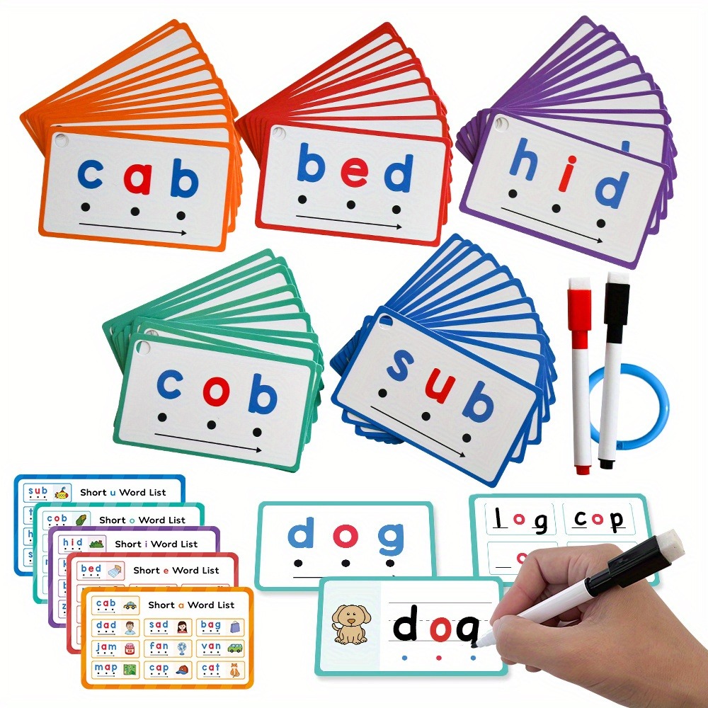 Dry Erase Handwriting Flash Ca - đánh giá và giá Phonics Card Game
