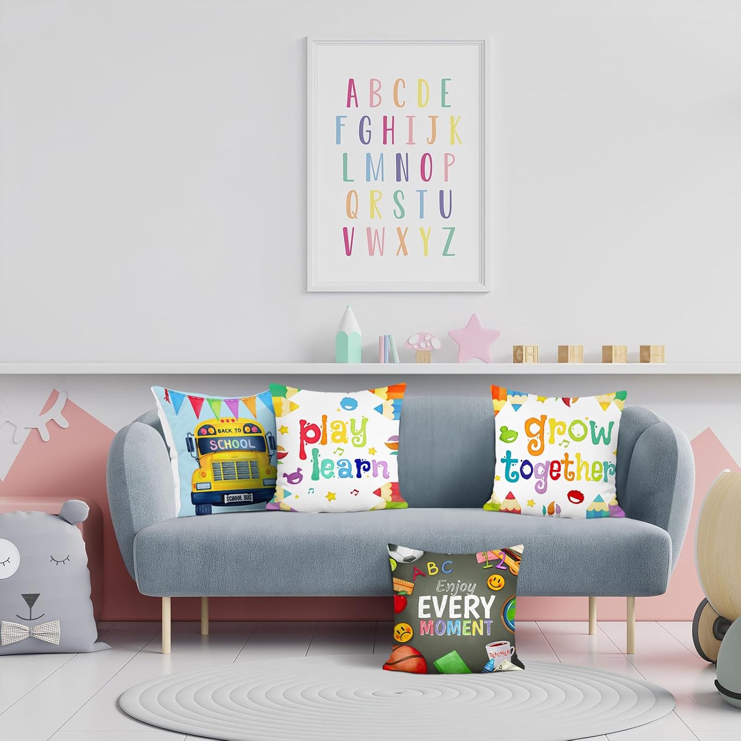 4 Pack Back to School Nursery  - đánh giá và giá Kids Education Motivation